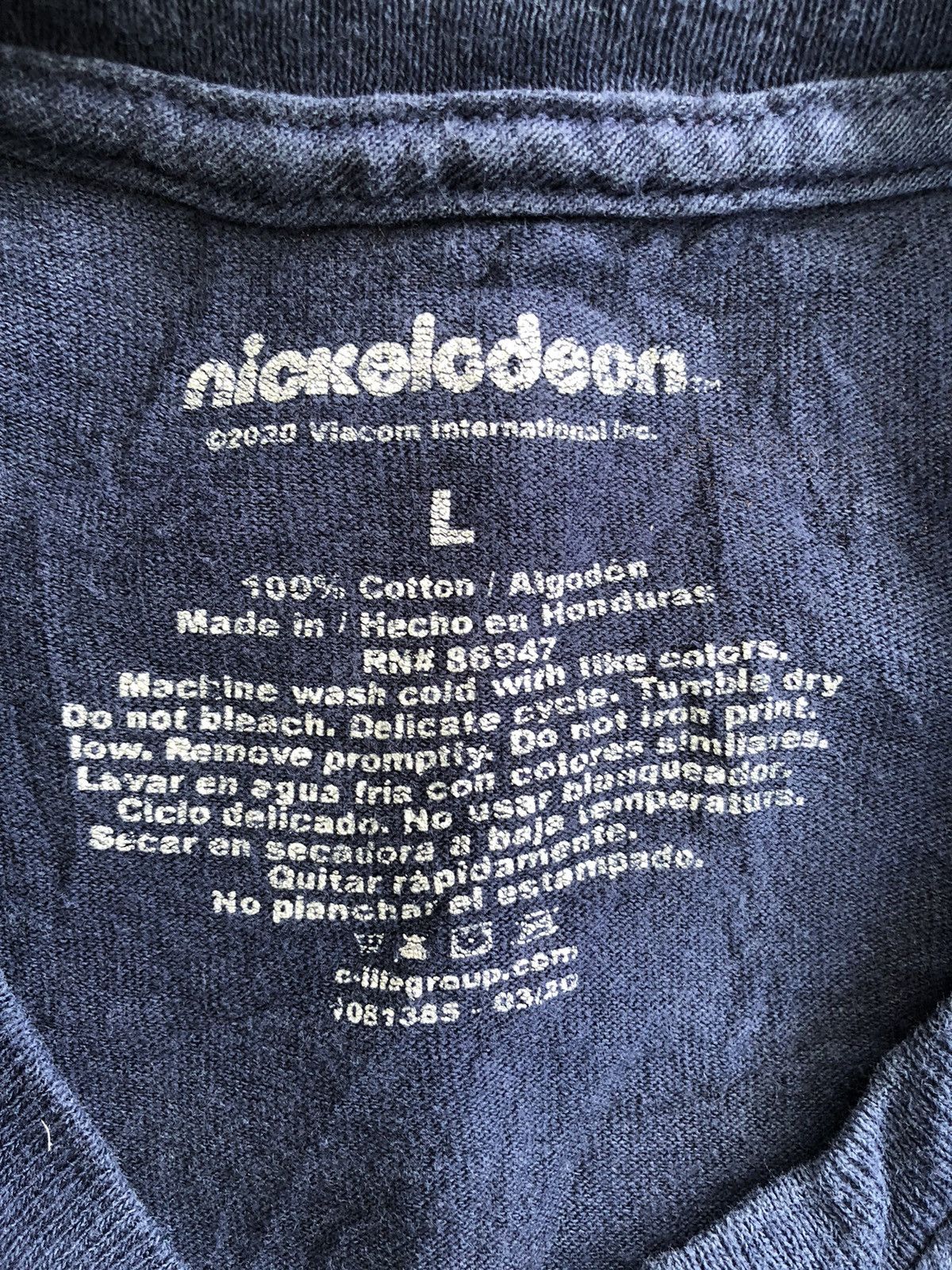 Cartoon Network × Nickelodeon × Vintage Vintage Y2K Nickelodeon Rugrats Cartoon Tshirt Size US L / EU 52-54 / 3 - 13 Thumbnail