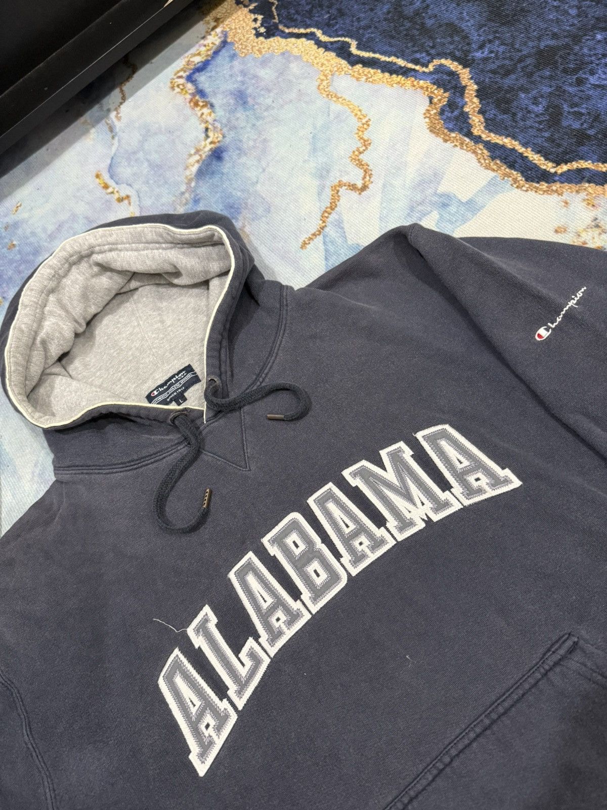Champion VINTAGE CHAMPION ALABAMA HOODIE Size US L / EU 52-54 / 3 - 3 Thumbnail