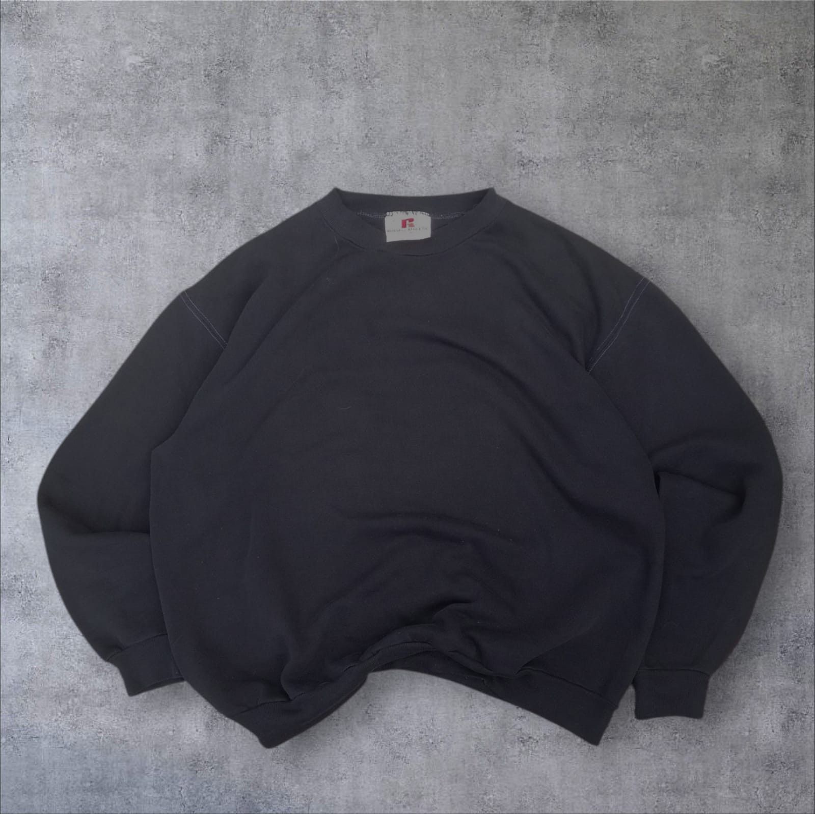 Russell Athletic Hoodie Russell vintage 80s black Size US XL / EU 56 / 4 - 1 Thumbnail