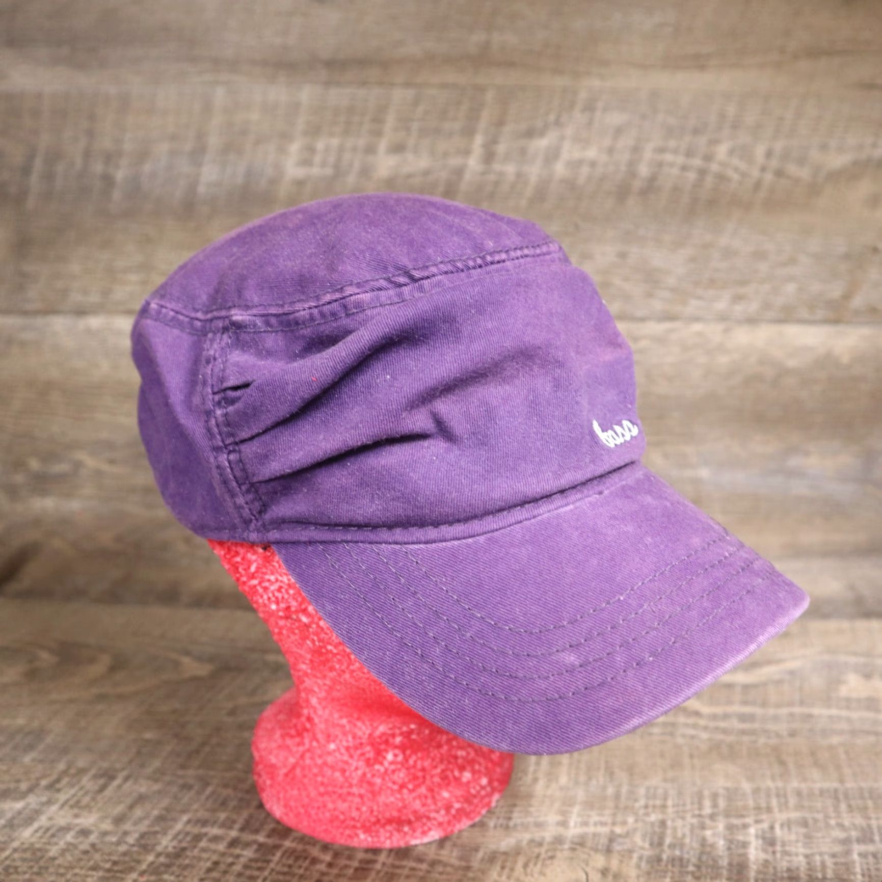 Bass Pro Shops VINTAGE Bass Pro Shops Hat Purple Adult Hat Adjustable Women Baseball Cap Ladies Casual 90s Fish Theme Boys Girls Mens Womens Size ONE SIZE - 2 Thumbnail