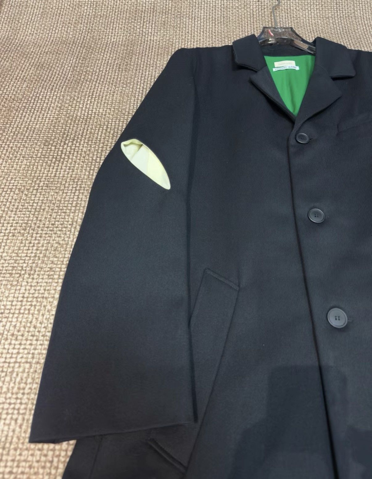 Stefan Cooke Stefan Cooke Deconstructed Cutout Wool Coat K23 Size US M / EU 48-50 / 2 - 2 Thumbnail