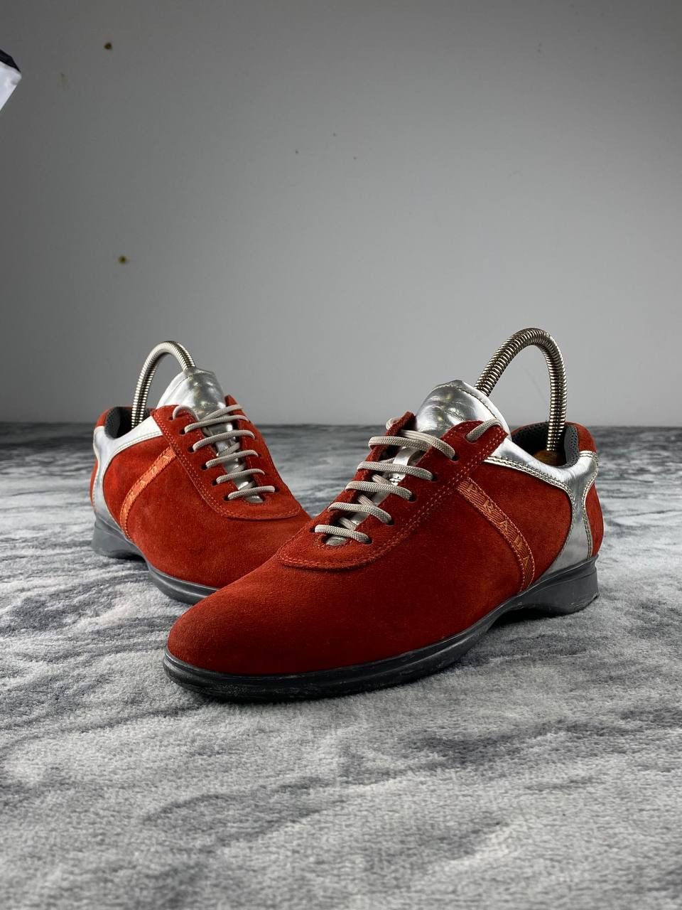 Prada Prada Sport Suede Colorblock Pattern Athletic Sneakers Size US 9 / IT 39 - 1 Thumbnail