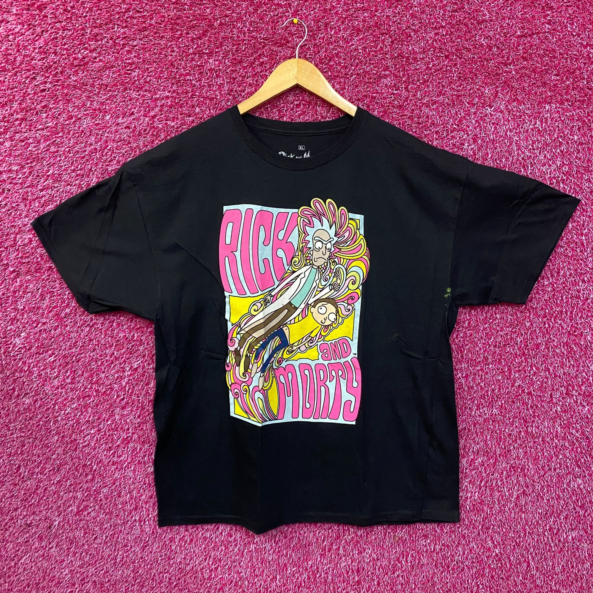 Ripple Junction Adult Swim Rick & Morty Acid Trip T-Shirt XL Size US XL / EU 56 / 4 - 1 Thumbnail