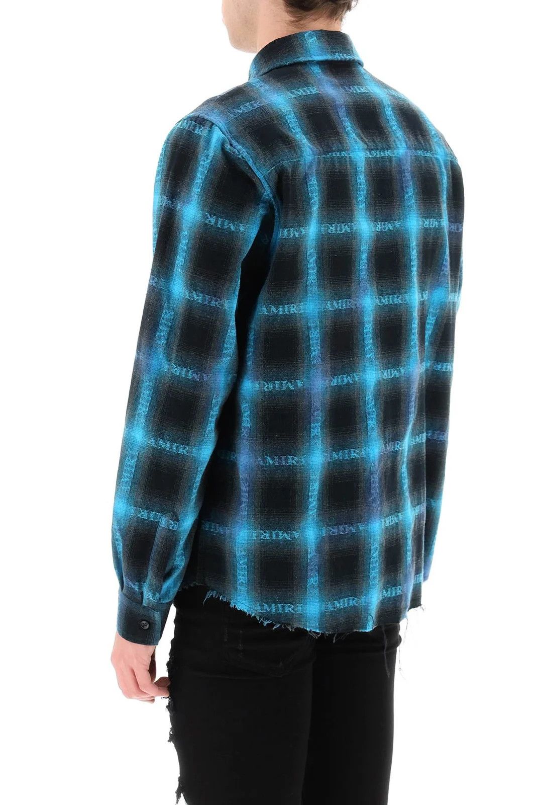 Amiri o1gr1nt1024 Plaid Shirt in Blue Size US S / EU 44-46 / 1 - 3 Thumbnail