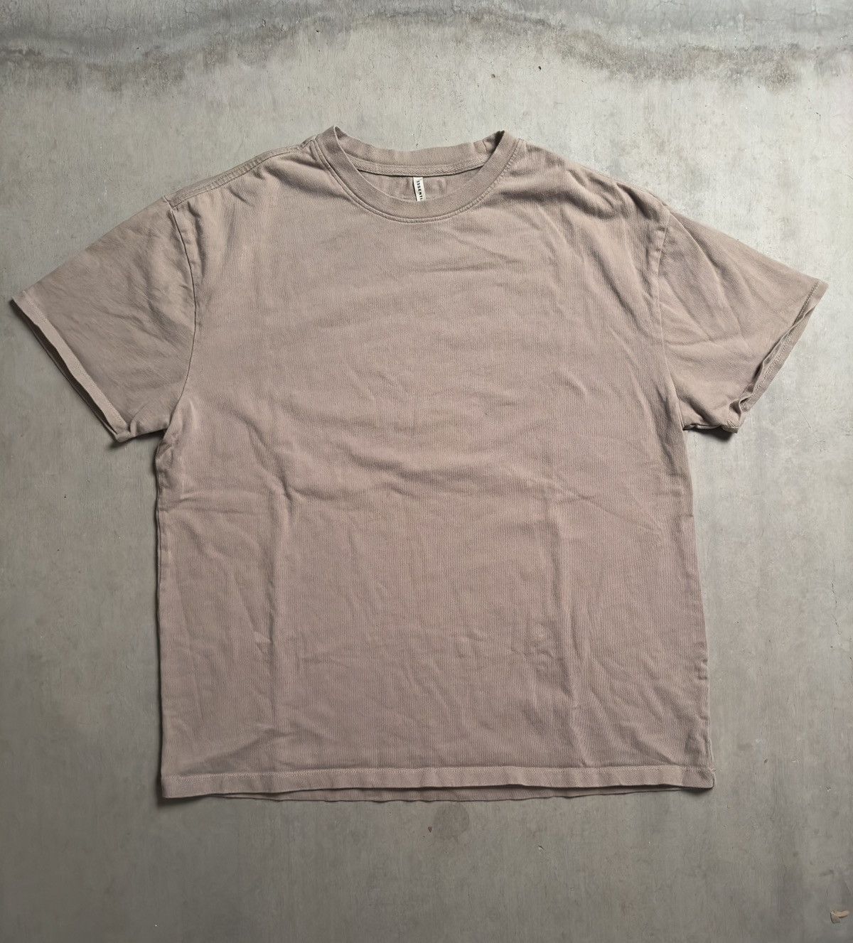 image of Essentials Boxy Tee in Beige, Men's (Size Small)