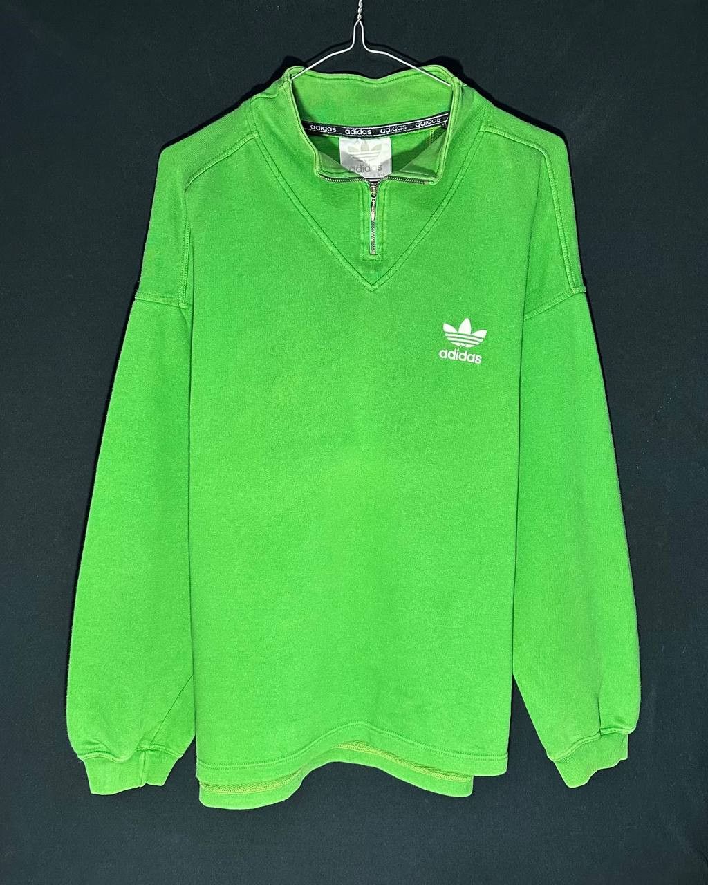 Adidas × Vintage Adidas vintage pullove sweater sweatshirt 90s made in greece Size US M / EU 48-50 / 2 - 1 Thumbnail