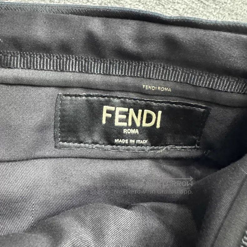 Fendi Fendi Solid Color Casual Pants Size 46L - 2 Thumbnail