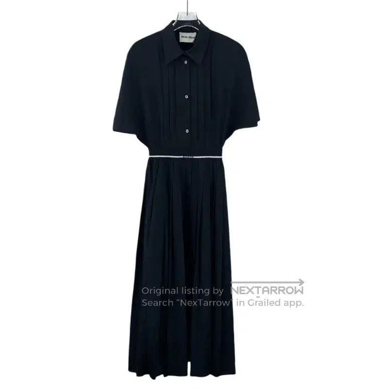 Miu Miu Miu Miu Black Women's Dress Size S . Size S / US 4 / IT 40 - 1 Thumbnail
