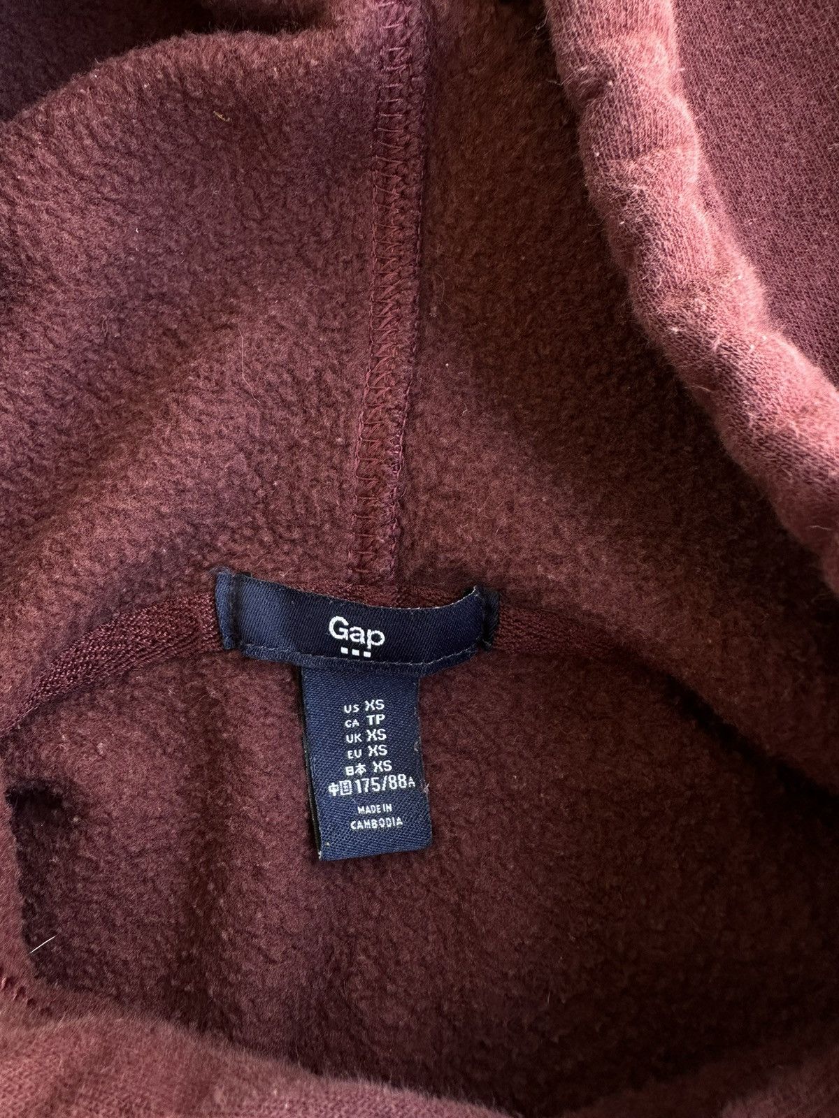 Other Vintage Gap Hoodie Size US XS / EU 42 / 0 - 2 Thumbnail