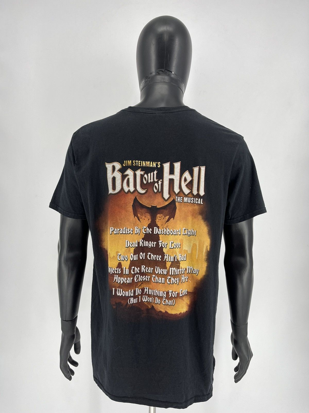 Band Tees Vintage Jim Steinmans Bat Out Of Hell / The Musical / Shirt Size US XL / EU 56 / 4 - 7 Thumbnail