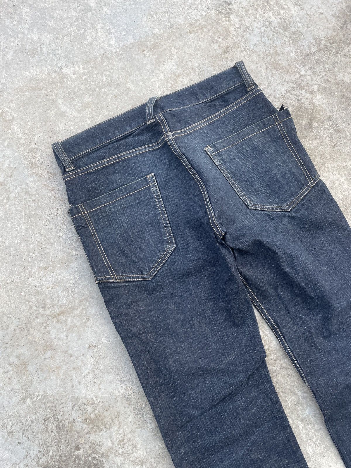 2000s JAPANESE BRAND SEMANTIC DESIGN BONDAGE SKINNY