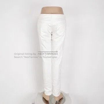 Dior Dior White High-Waist Slim-Fit Pants. Size 30" / US 8 / IT 44 - 5 Thumbnail