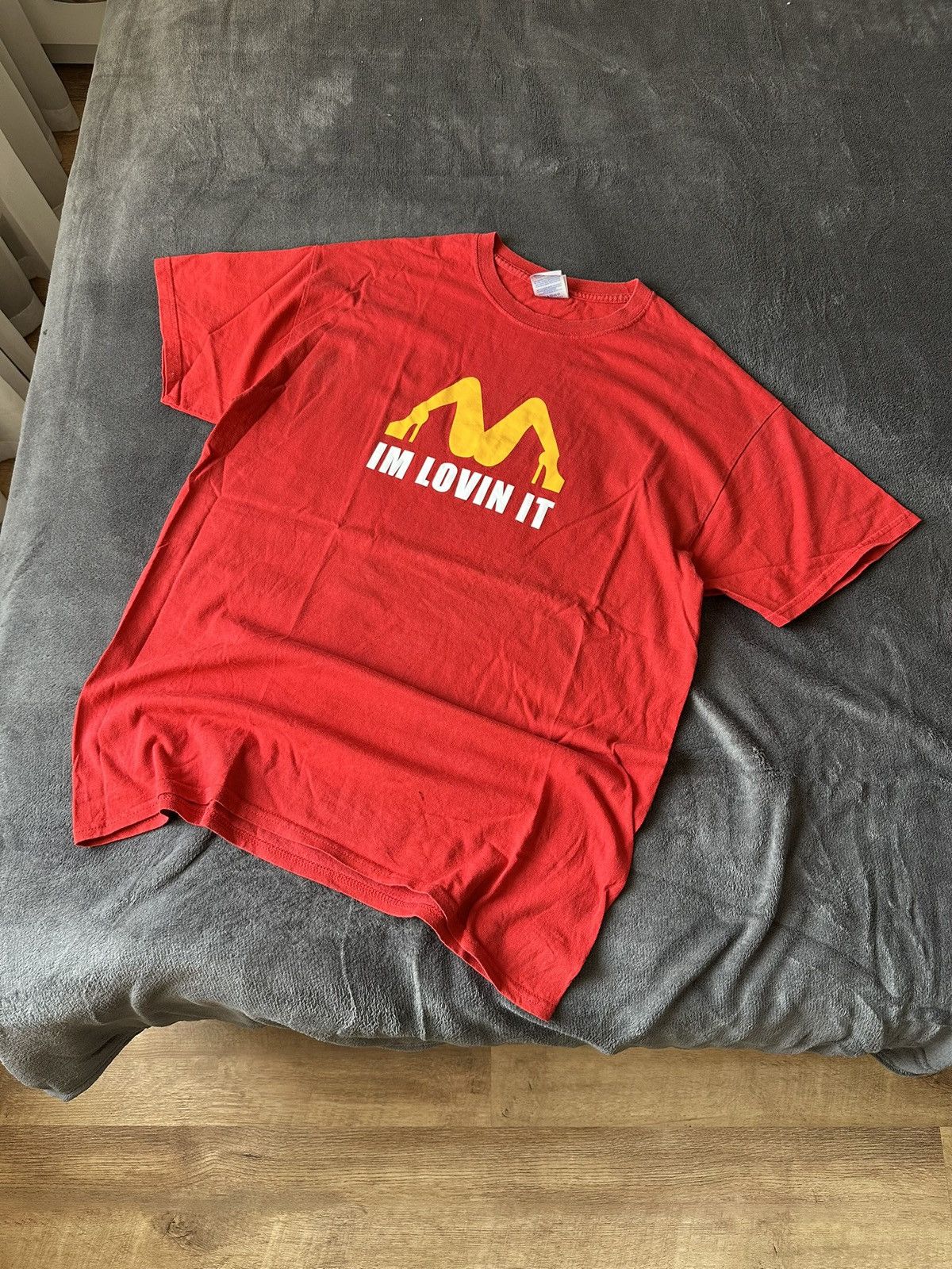Vintage IM LOVIN IT Crazy Humour Tee Size L Size US L / EU 52-54 / 3 - 1 Thumbnail