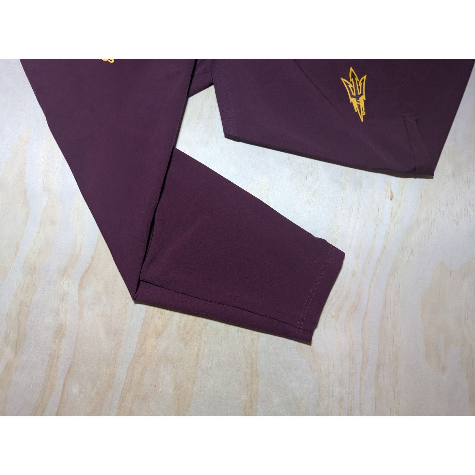 Adidas Adidas Men's Medium ASU Sun Devils Joggers Player Issued Size US 32 / EU 48 - 2 Thumbnail