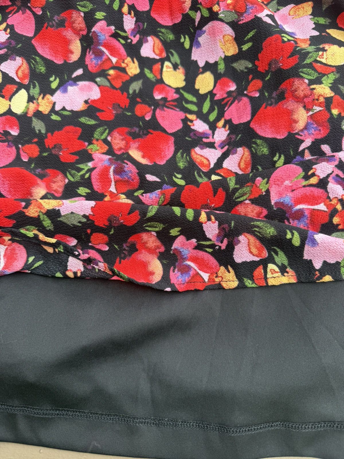 BCBGeneration BCBGeneration Floral Wildflower Puff Sleeve Babydoll Dress Size M / US 6-8 / IT 42-44 - 12 Thumbnail