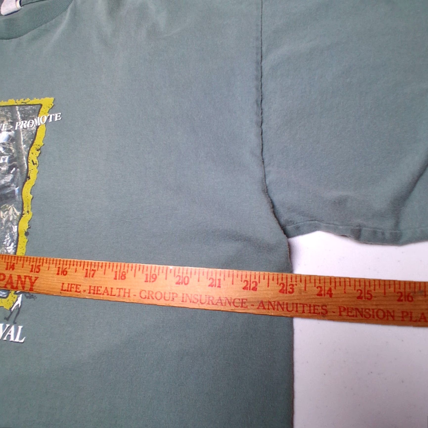Vintage Cheat River Festival Shirt L Green West Virginia 2005 Organic Conservation Shirt Men Short Sleeve Crew Neck Cotton T-Shirt Beneficial T's Size US L / EU 52-54 / 3 - 4 Thumbnail