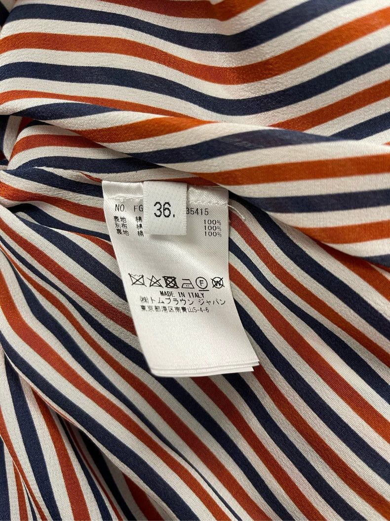 Thom Browne Thom Browne A Tibetan blue pleated skirt Size 24" / US 00 / IT 34 - 4 Thumbnail