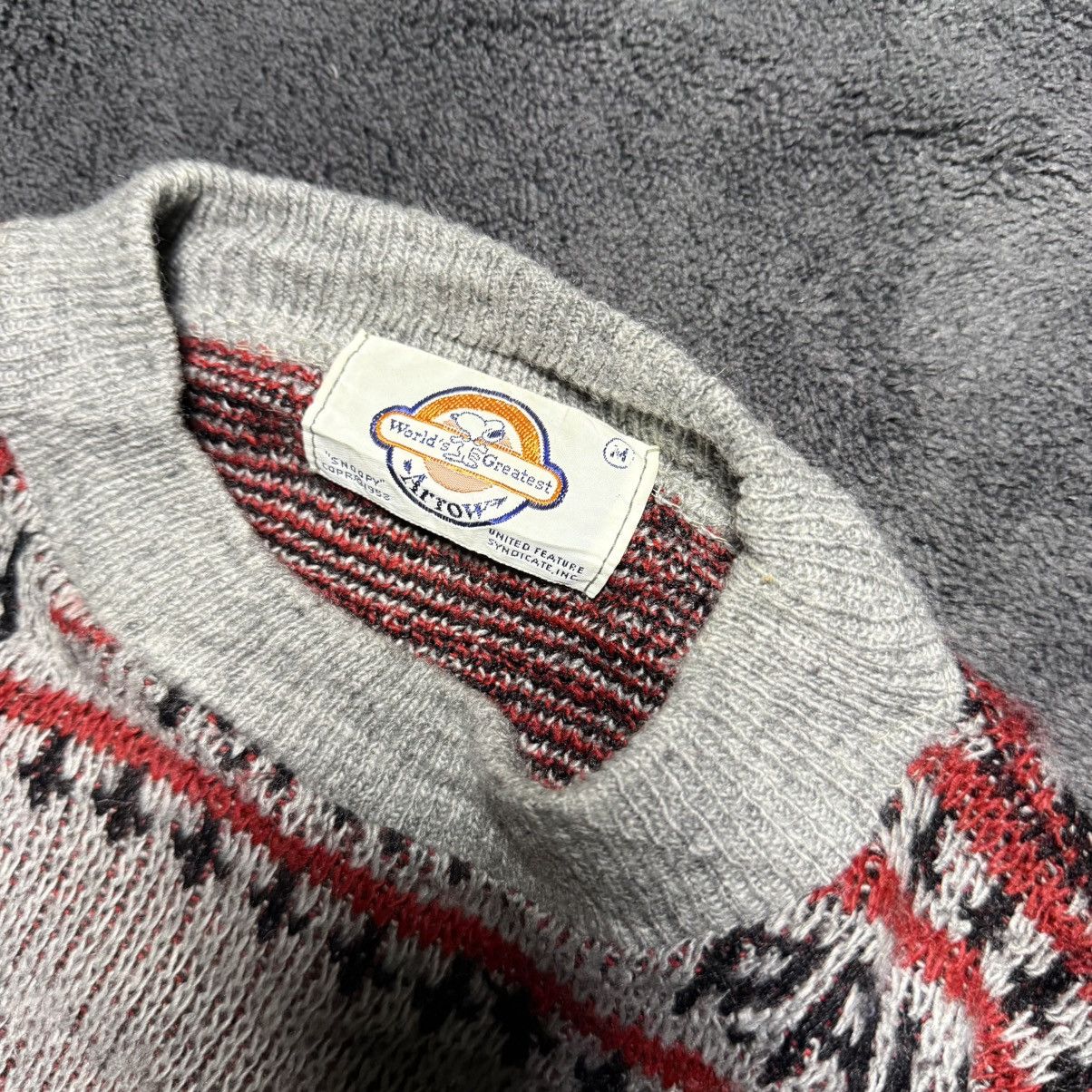 Vintage 70s Snoopy Sweater Size US M / EU 48-50 / 2 - 4 Thumbnail