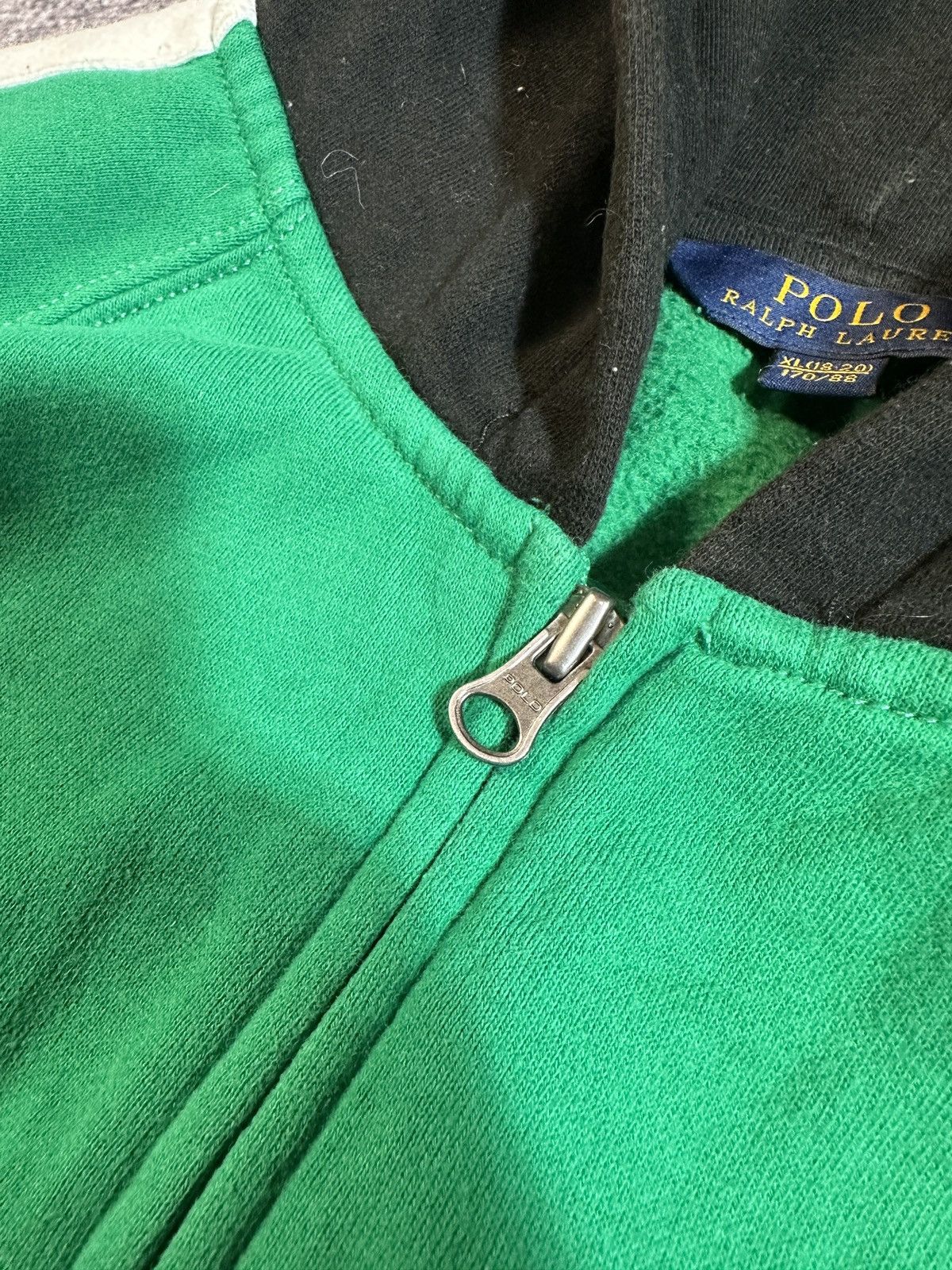 Polo Ralph Lauren Vintage Polo Ralph Lauren 3 Logo Zip Up Hoodie Streetwear S Size US S / EU 44-46 / 1 - 5 Thumbnail