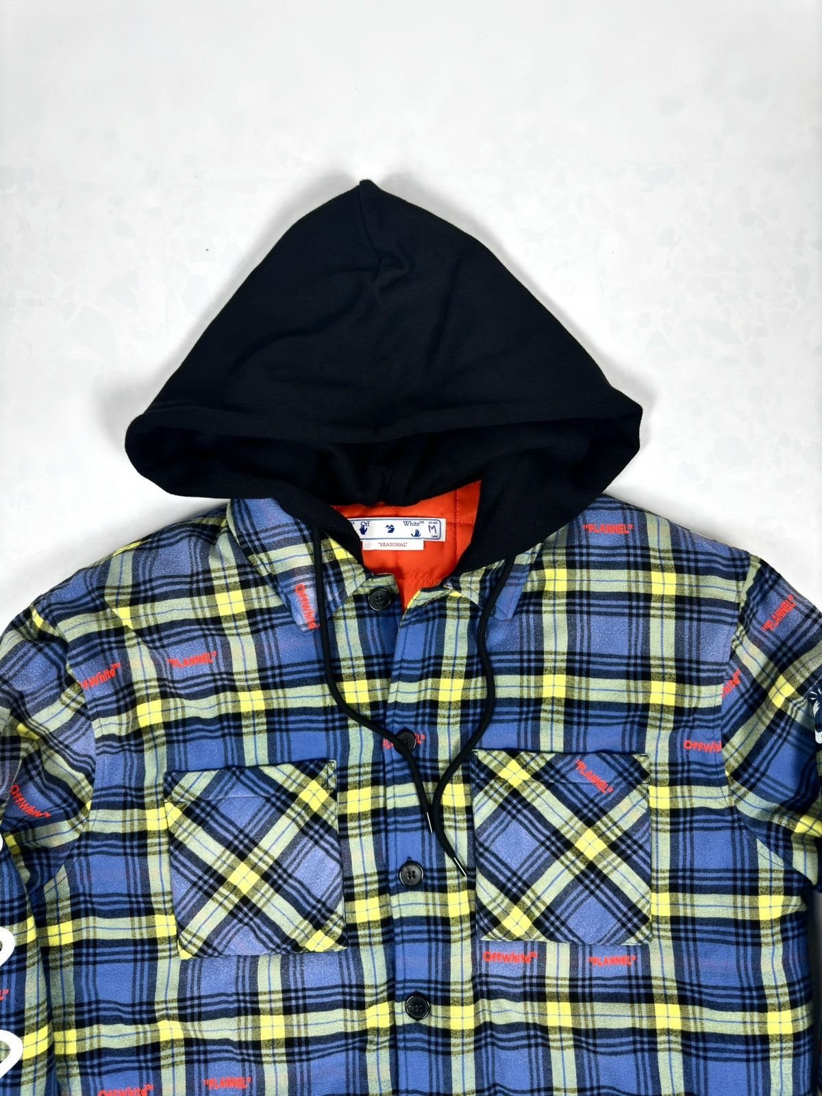 Off-White Off-White Hooded Flamen Jacket Size US M / EU 48-50 / 2 - 4 Thumbnail