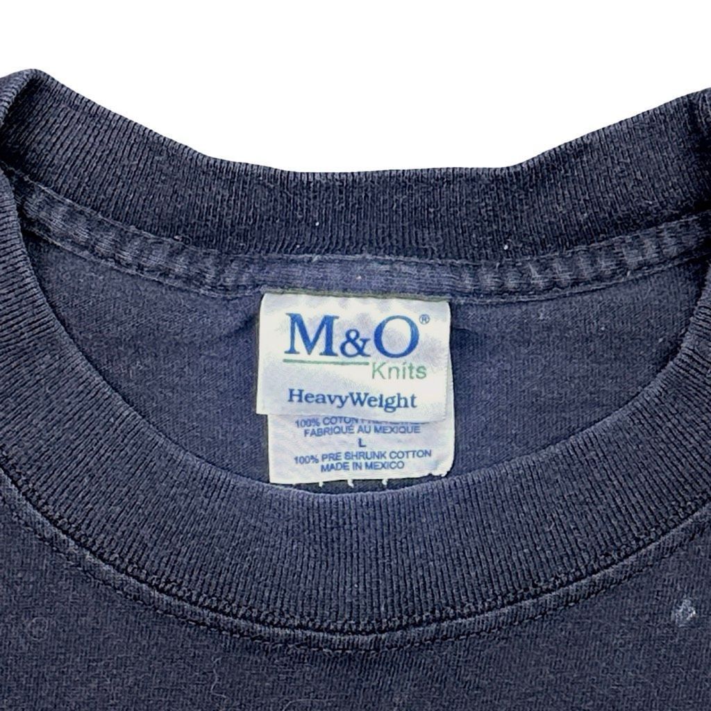 Vintage Vintage M&O Knits 2002 Good Charlotte Crew Neck Band Tee Size US L / EU 52-54 / 3 - 6 Thumbnail