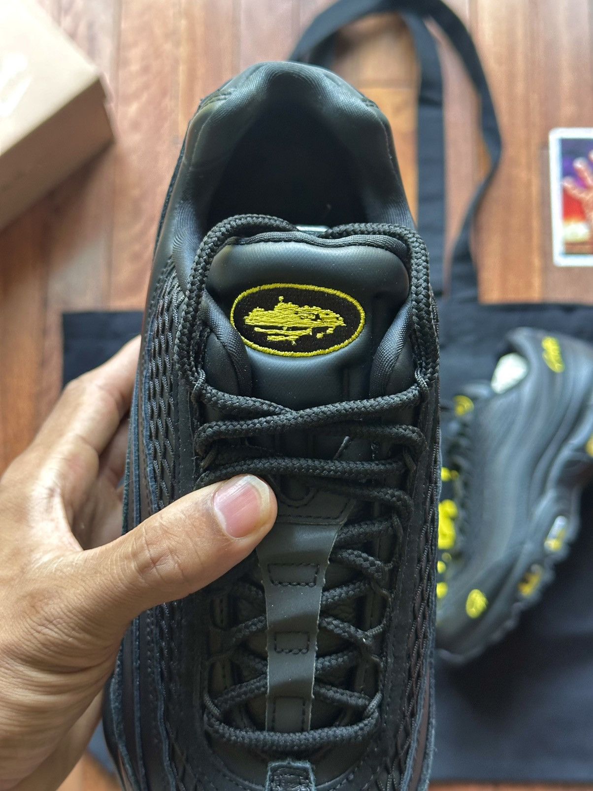 Corteiz × Nike Corteiz CRTZ X NIKE AIR MAX HONEY BLACKS - size 12 Size US 12 / EU 45 - 6 Thumbnail