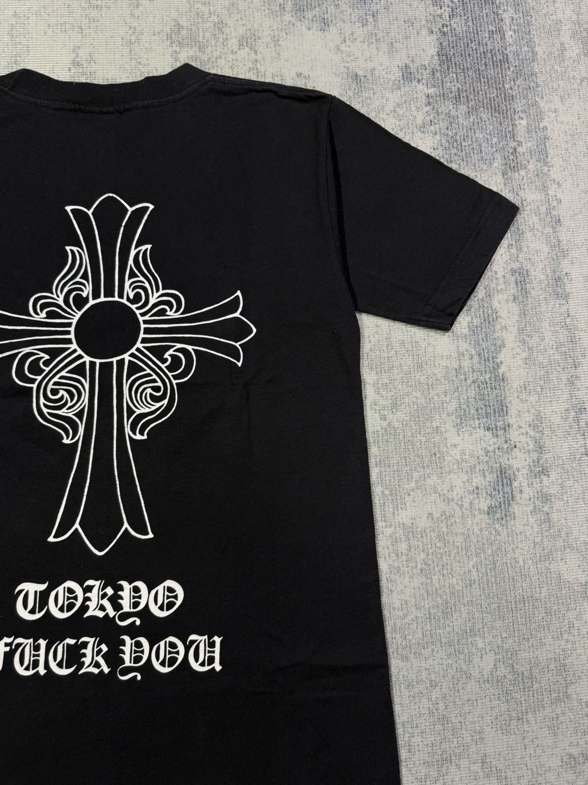 Chrome Hearts VERY RARE! 90s - TOKYO F YOU HAIRY CROSS Size US S / EU 44-46 / 1 - 3 Thumbnail