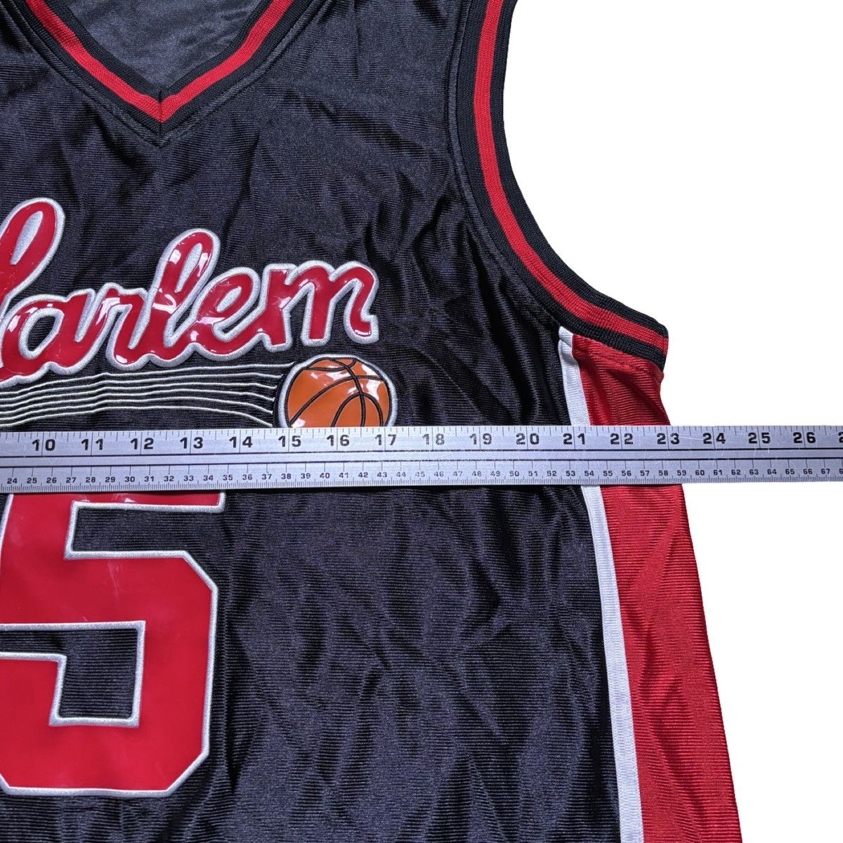 Other Vintage Y2K Boom X Harlem Basketball Jersey Men's L Hip Size US L / EU 52-54 / 3 - 4 Thumbnail