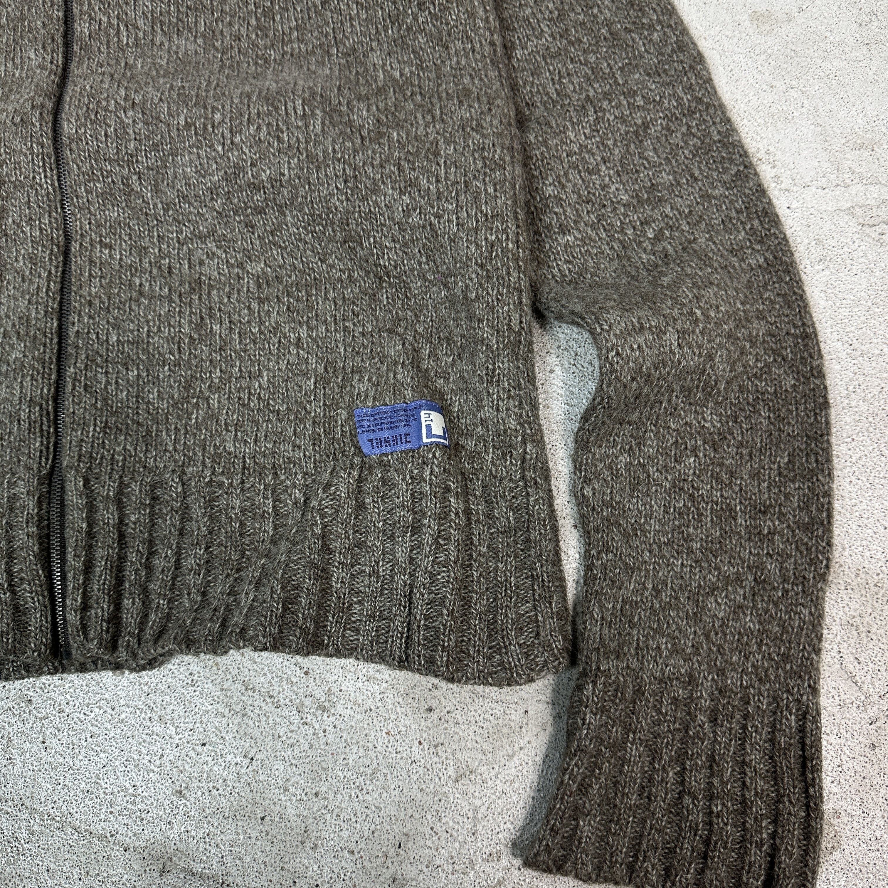 Diesel Diesel Zip Sweater Vintage Size US L / EU 52-54 / 3 - 3 Thumbnail