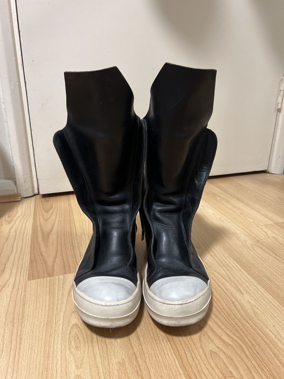 Rick Owens Rick owens laceless ramones Size US 8 / EU 41 - 3 Thumbnail