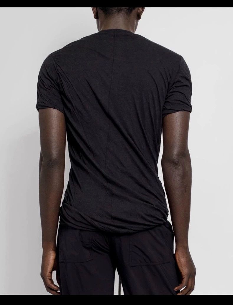 Rick Owens Rick OwensShort Sleeve T-Shirt with Double Spiral Bottom sh Size US XS / EU 42 / 0 - 9 Thumbnail