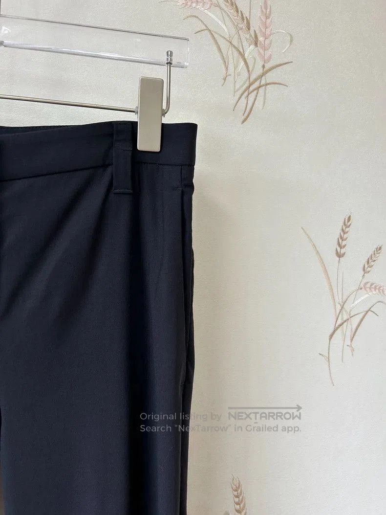 Brunello Cucinelli Brunello Cucinelli Blue Wool Casual Pants. Size US 26 / EU 42 - 3 Thumbnail