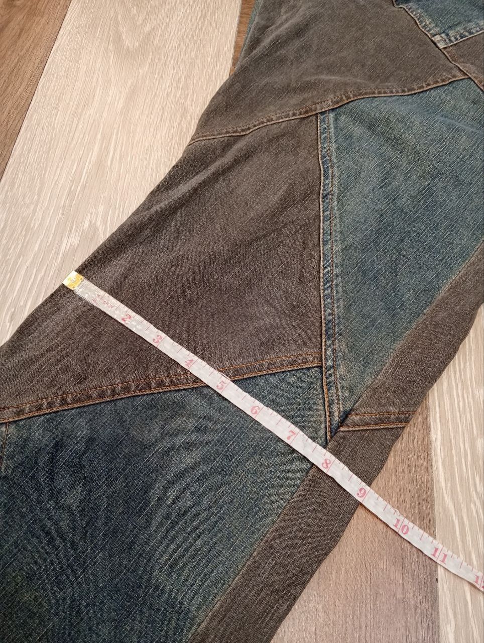 Japanese Brand JAPANESE MODERN LOVERS PATCHWORK STRETCH JEANS Size US 34 / EU 50 - 15 Thumbnail