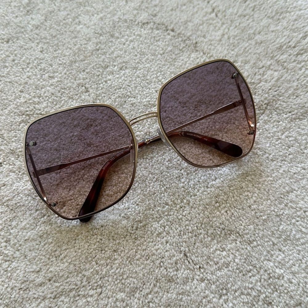 Salvatore Ferragamo Ferragamo Gancio 62mm Gradient Square Sunglasses Size ONE SIZE - 4 Thumbnail