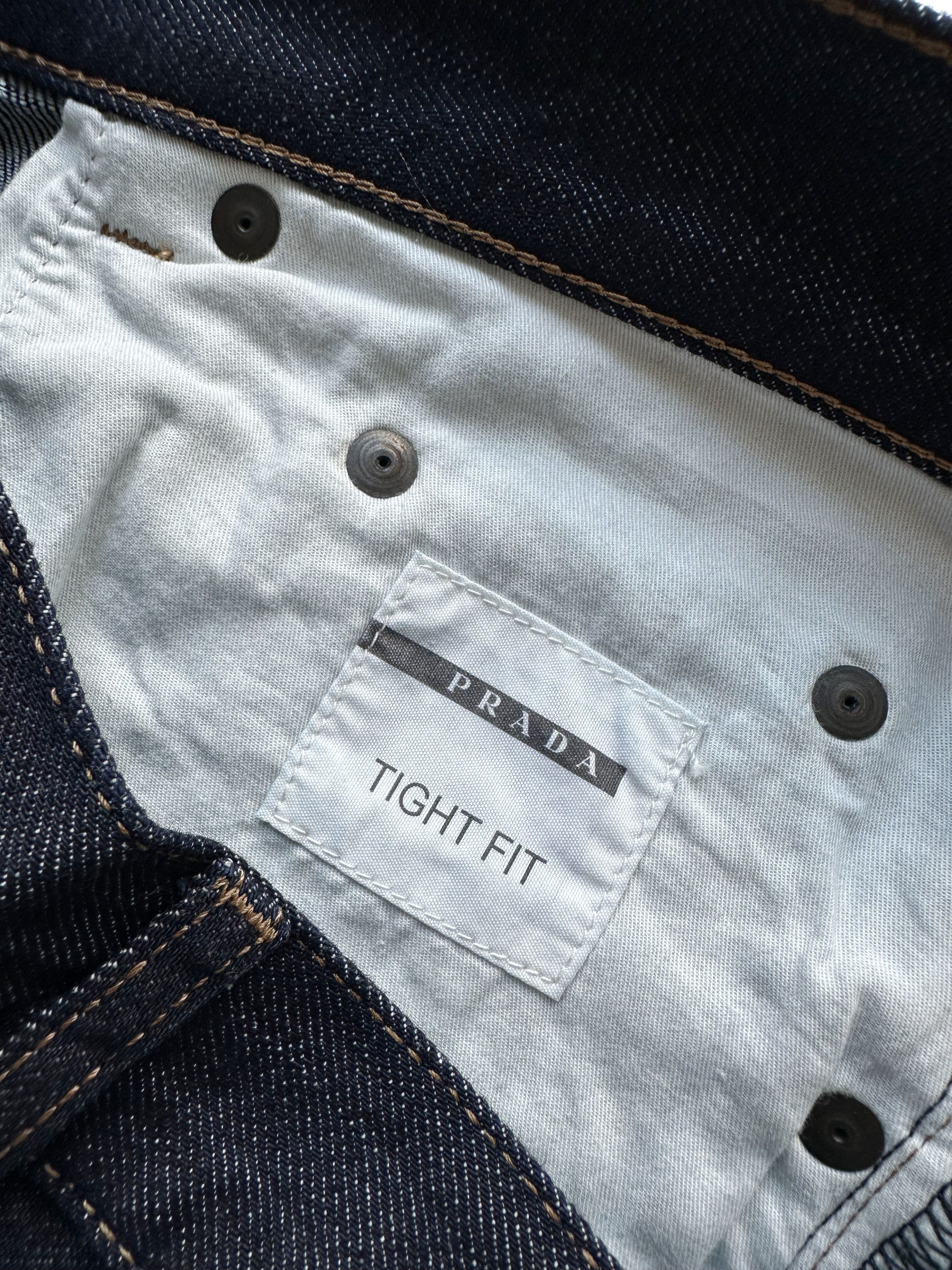 Prada Prada navy slim fit denim jeans Size US 29 - 9 Thumbnail