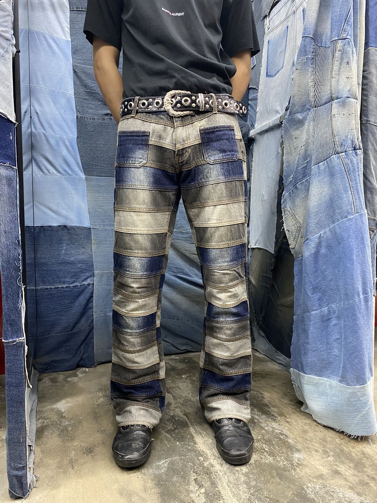 Hysteric Glamour × If Six Was Nine × Japanese Brand japanese flare haggy denim jeans like hysterics Size US 28 / EU 44 - 19 Thumbnail