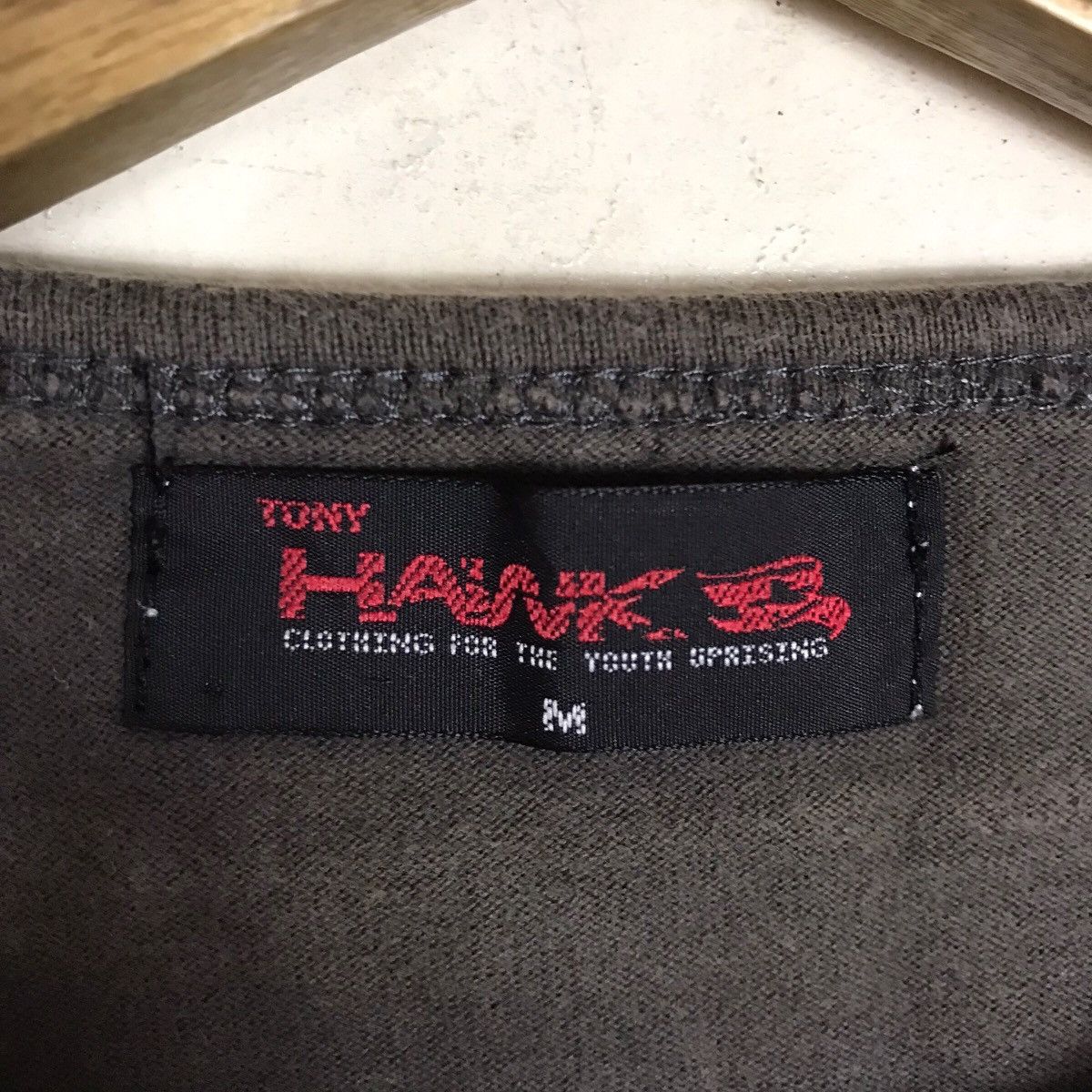 Vintage Tony Hawks Drawstring Neck Skater Tee Shirt