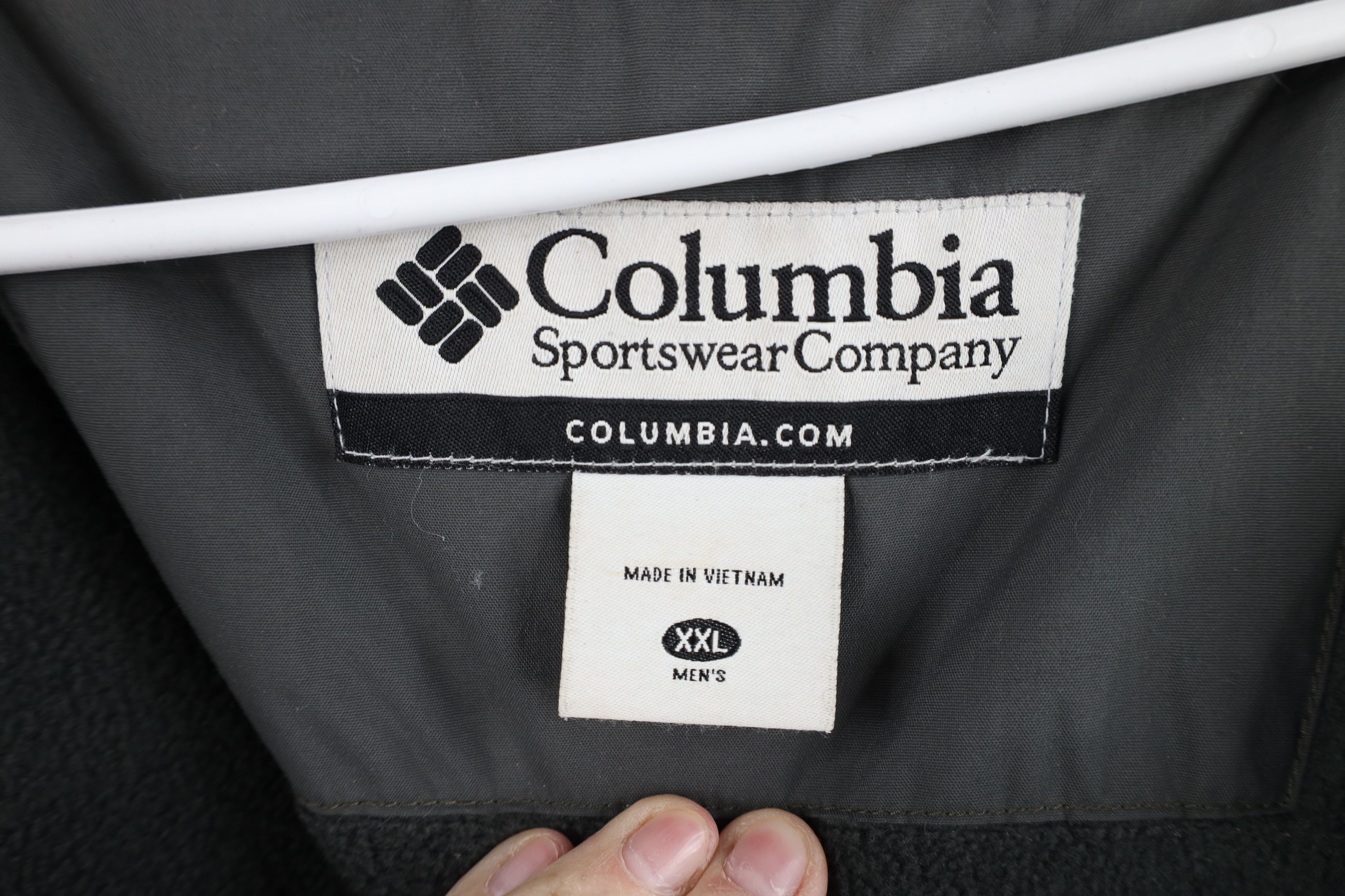 Columbia × Vintage Vintage Columbia Fleece Lined Hooded Winter Jacket Coat Size US XXL / EU 58 / 5 - 9 Thumbnail