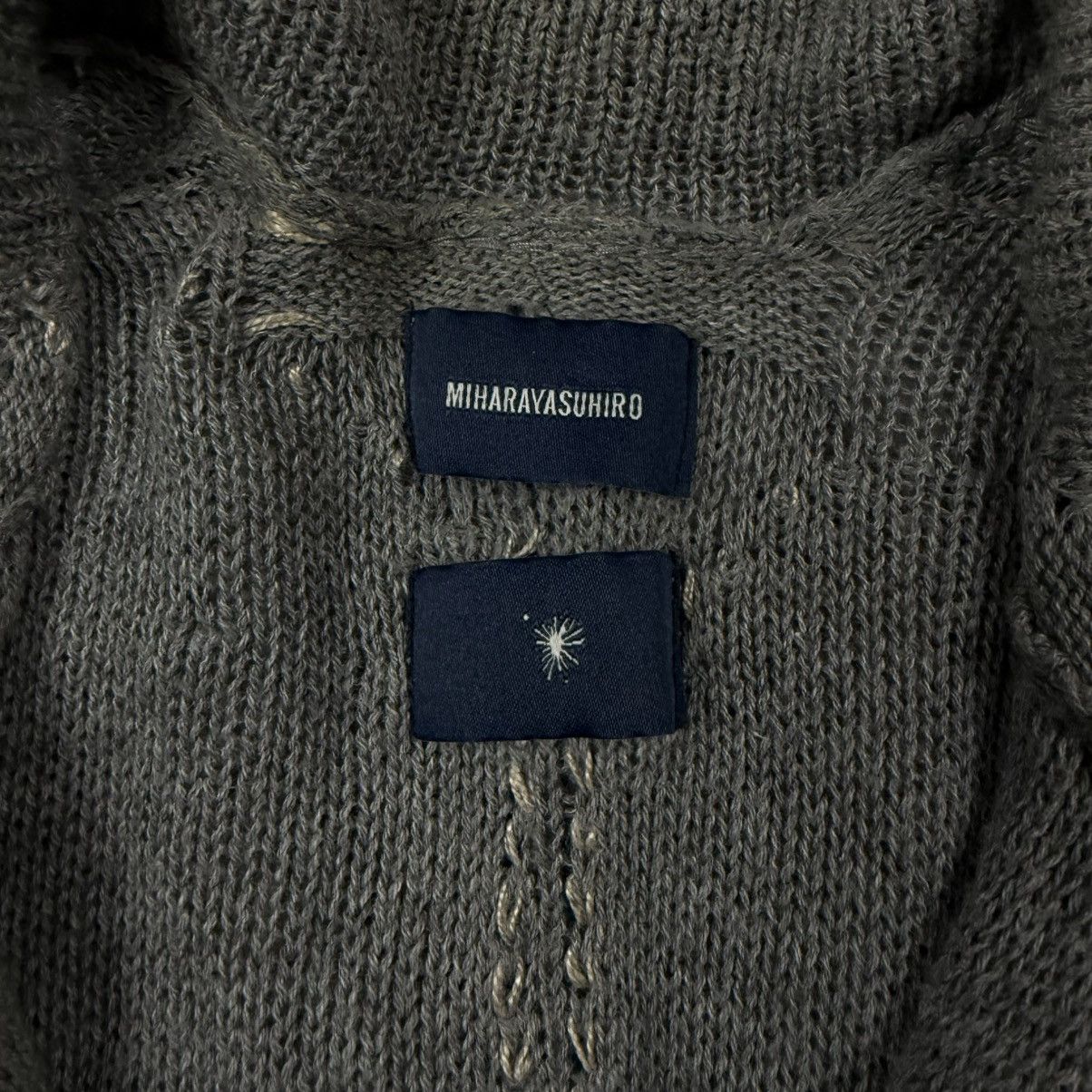 Maison MIHARA YASUHIRO MIHARA YASUHIRO DISTRESSED CARDIGAN Gray Size US M / EU 48-50 / 2 - 6 Thumbnail