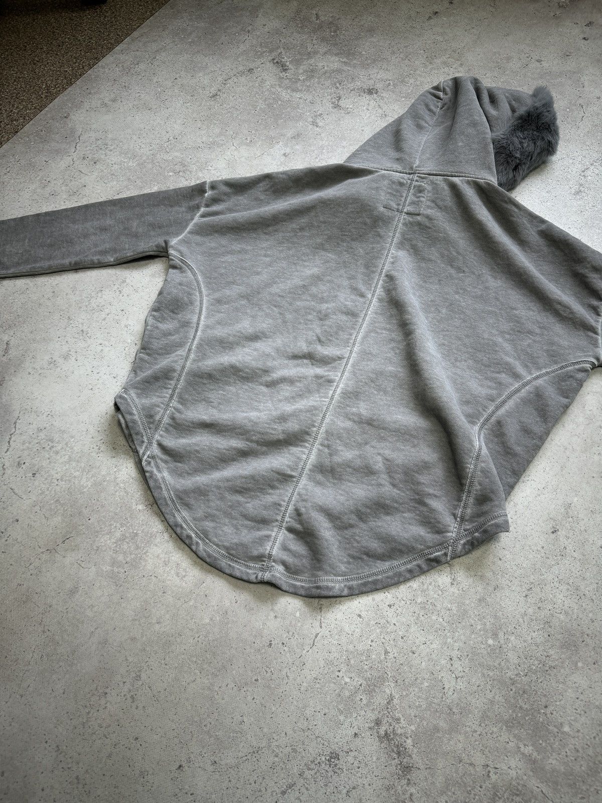 If Six Was Nine × Japanese Brand × Le Grande Bleu (L.G.B.) Vintage Fur Hood Washed Hoodie Ifsixwasnine Style Size US S / EU 44-46 / 1 - 3 Thumbnail