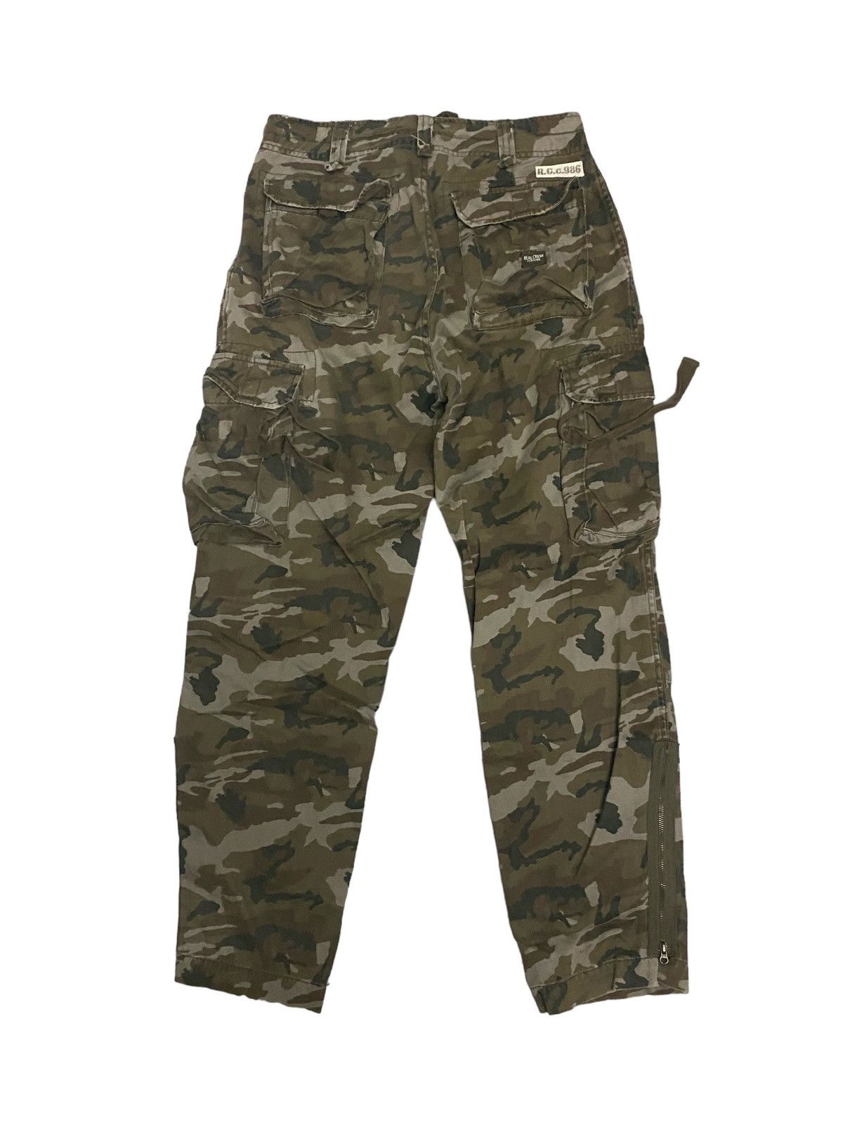 Japanese Brand × Vintage Vintage Real Crush Clothing Camo Cargopants Size US 32 / EU 48 - 1 Thumbnail