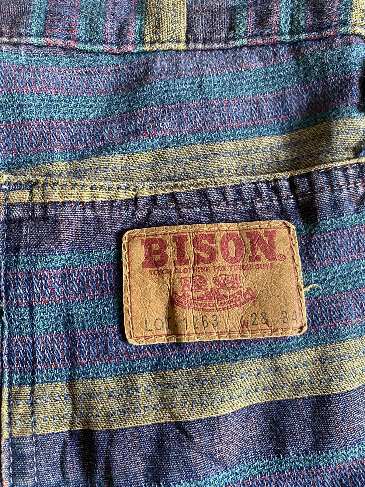 Hysteric Glamour Hysteric style Bison Genuins Western Crazy Flare Stripe Size 26" / US 2 / IT 38 - 5 Thumbnail