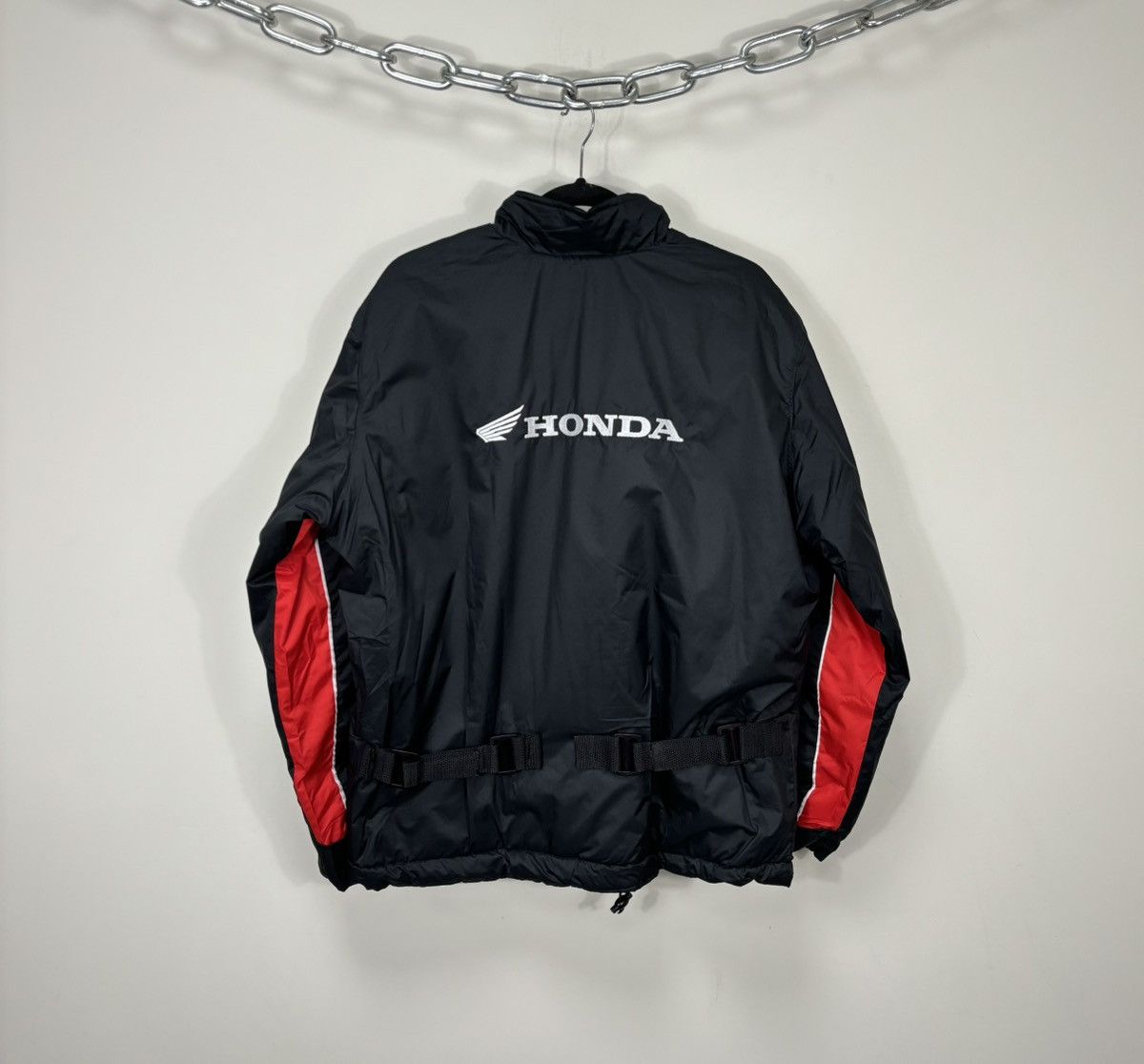 Honda Vintage Honda Moto Big Logo Rare Japanese Racing Jacket Size US XL / EU 56 / 4 - 2 Thumbnail