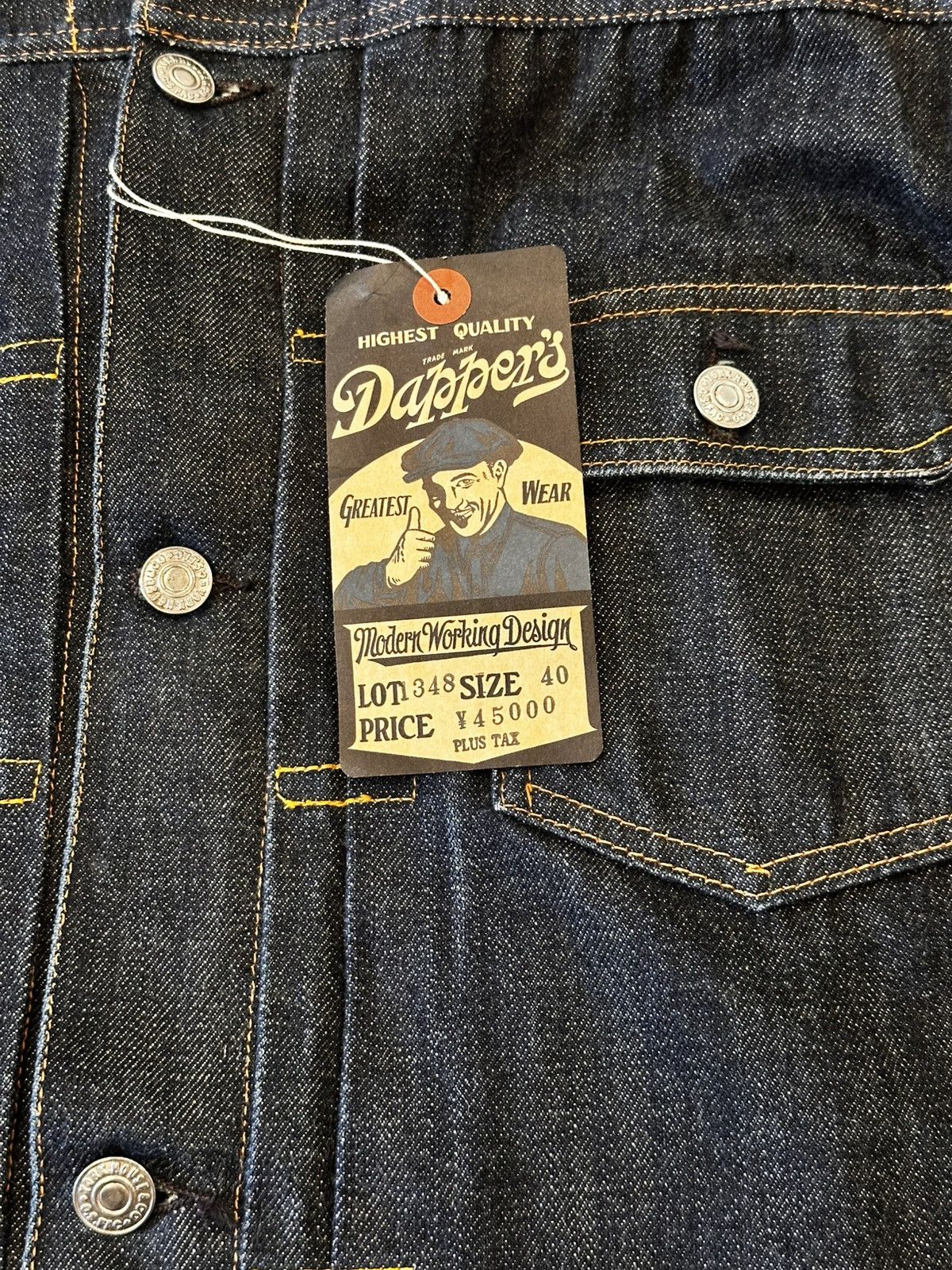 Other Dapper’s × Conner’s Sewing Factory — Lot 1348 Denim Jacket Size US M / EU 48-50 / 2 - 5 Thumbnail