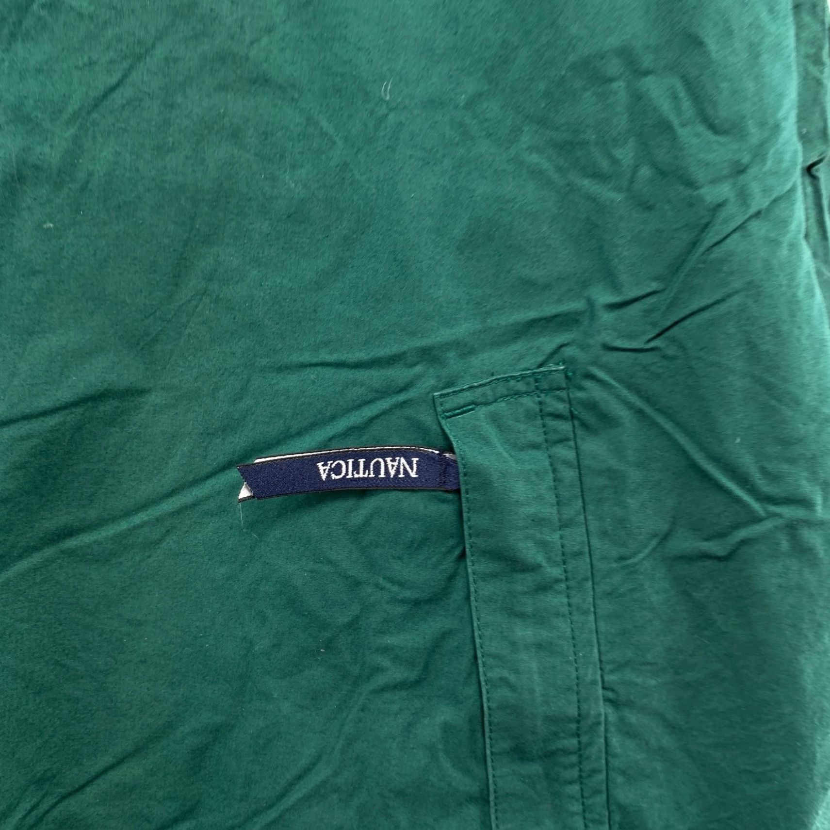 Nautica VINTAGE Nautica Reversible Jacket Mens XL Green Yellow Nautical Lightweight Size US XL / EU 56 / 4 - 7 Thumbnail