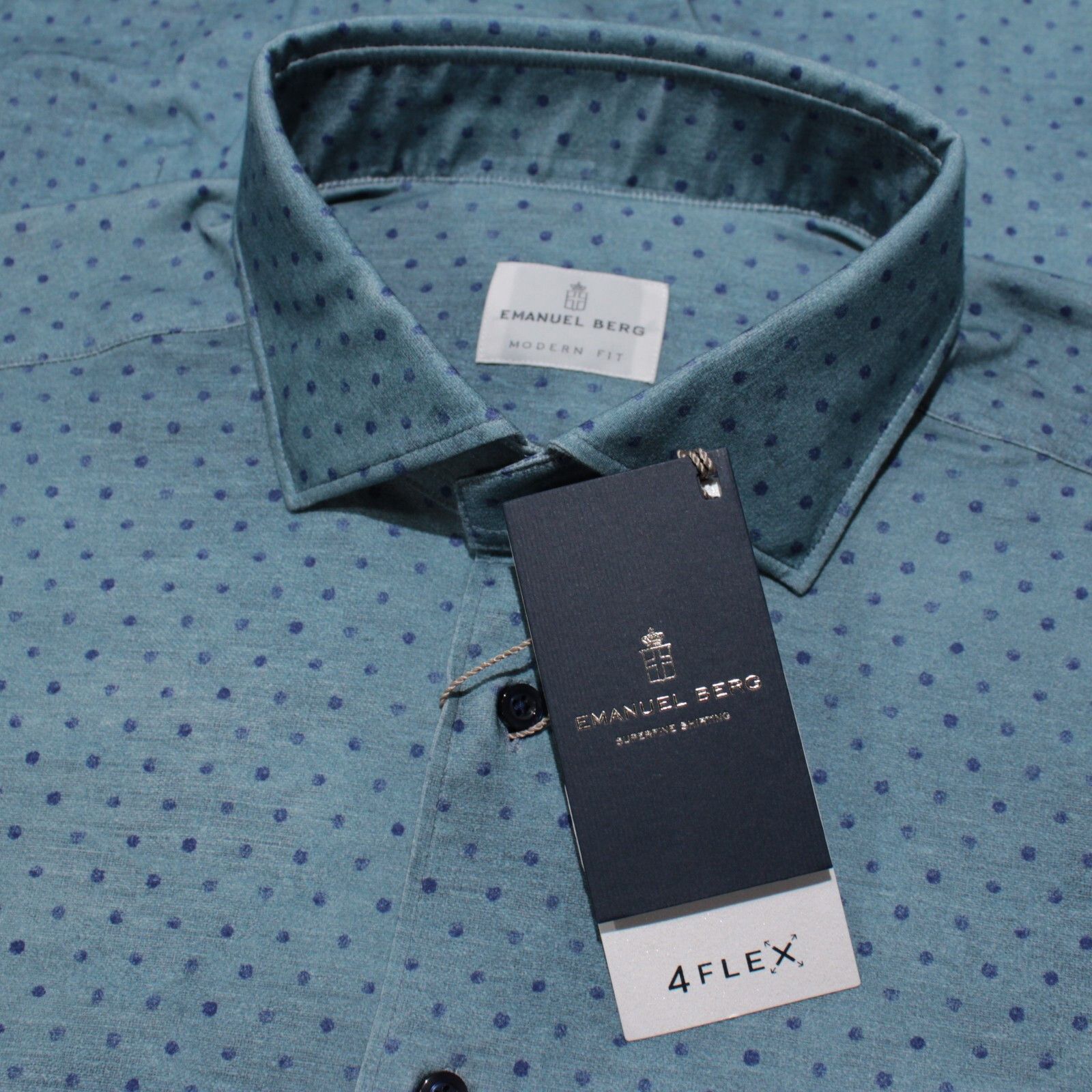 Other Emanuel Berg New with tags Shirt Size XL US In Blue Size US XL / EU 56 / 4 - 1 Thumbnail