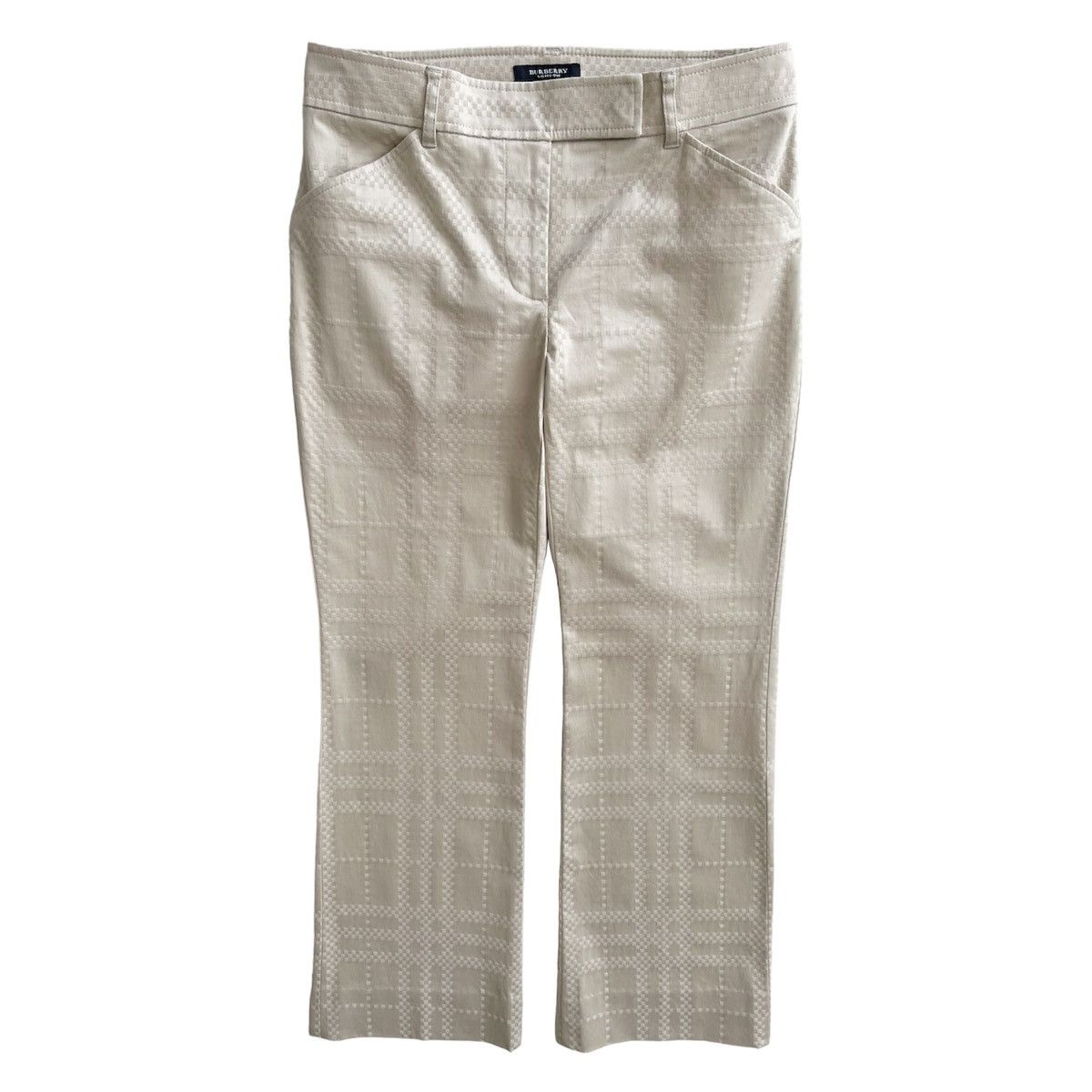 Burberry BURBERRY CHECK PANTS Size 28" / US 6 / IT 42 - 1 Thumbnail