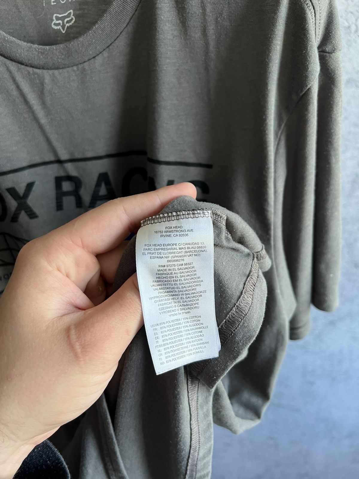 Fox Racing Fox Tech TRUDRI Racing T-Shirt Size US L / EU 52-54 / 3 - 6 Thumbnail