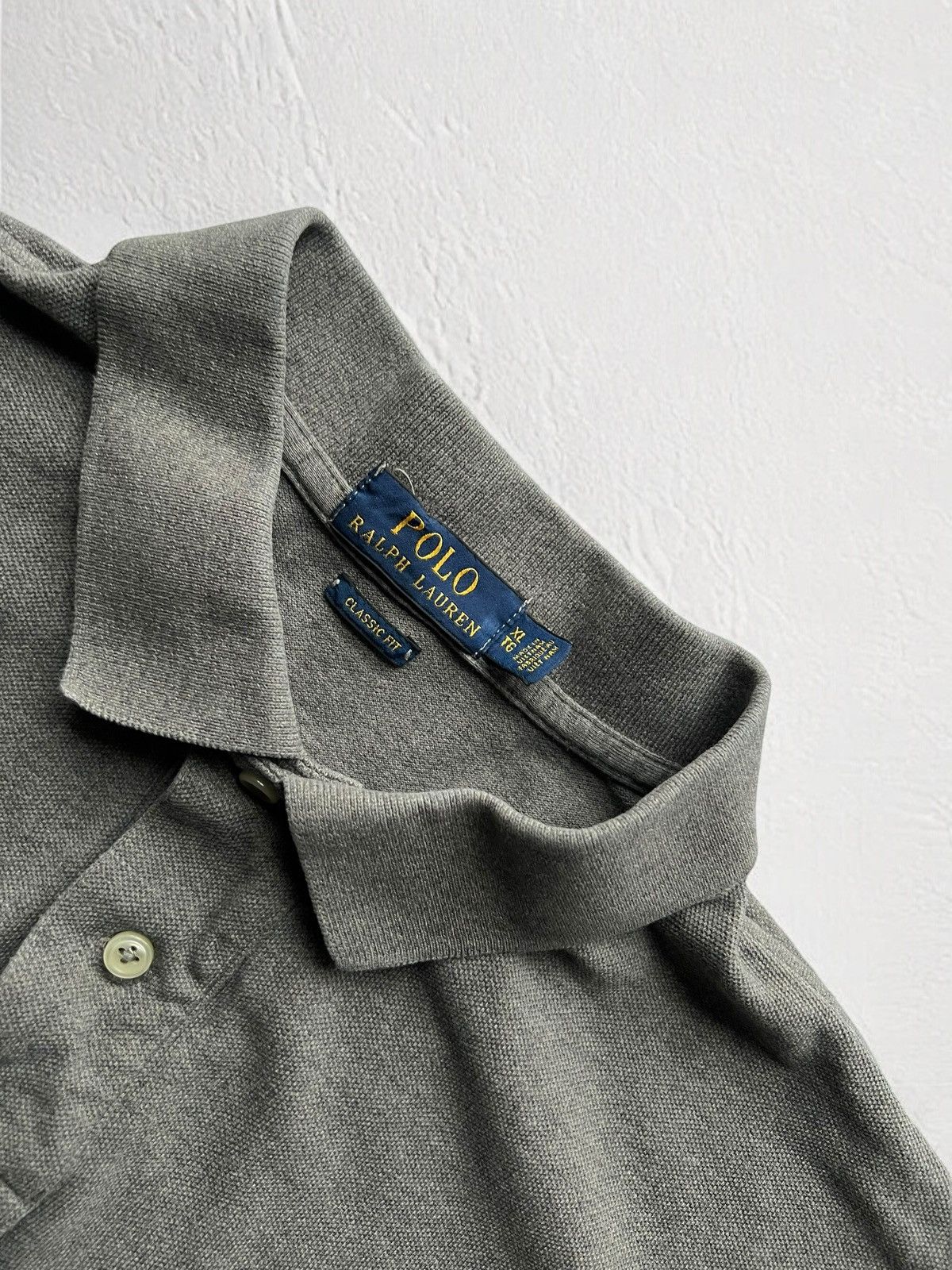 Polo Ralph Lauren RALPH LAUREN POLO GRAPHITE GREY TEE T SHIRT RUGBY RRL Size US XL / EU 56 / 4 - 2 Thumbnail