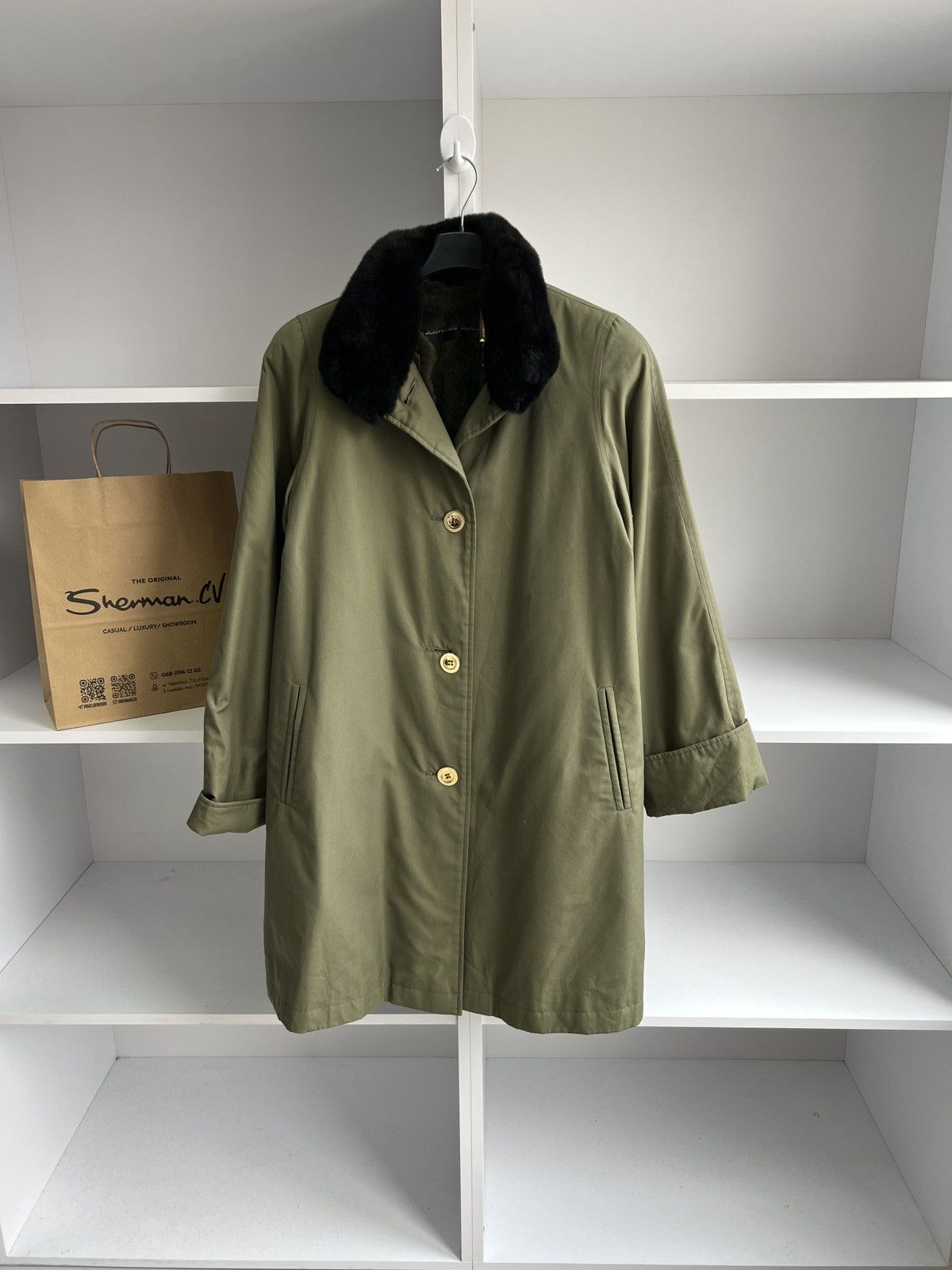 Jean-Louis Scherrer × Vintage Vintage 1950s Jean -Louis Scherrer Very Rare Coat Size US M / EU 48-50 / 2 - 2 Thumbnail